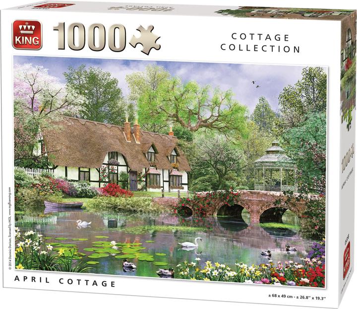 King April Cottage 1000 pcs (1000 Teile)