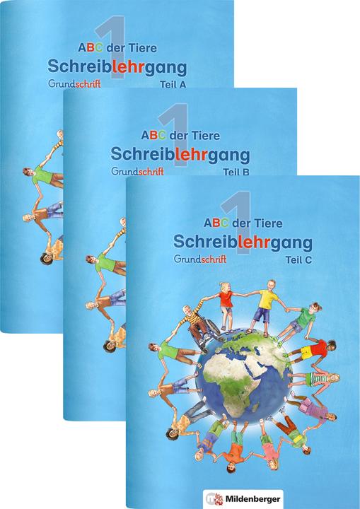 Produktbild ABC der Tiere 1 - Schreiblehrgang Grundschrift, Teil A, B und C · Neubearbeitung (Deutsch, Heike Treiber, Kerstin Mrowka-Nienstedt, Klaus Kuhn, 2024)
