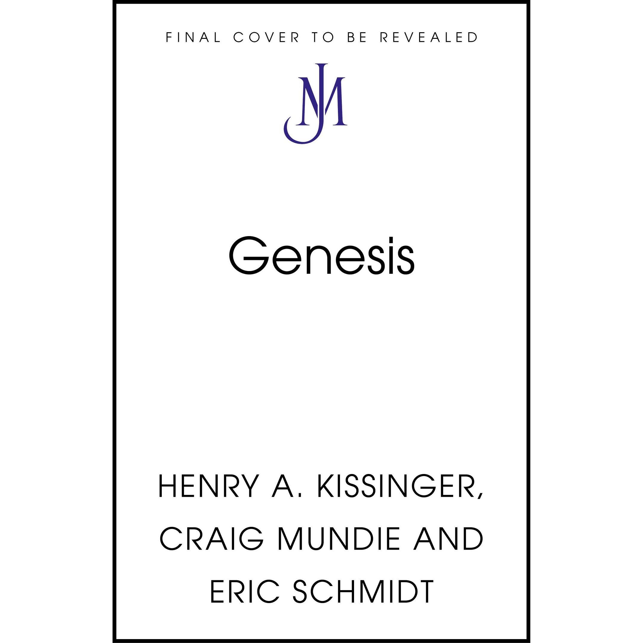 Thumbnail - Genesis, Fachbücher von Eric Schmidt, Henry Kissinger