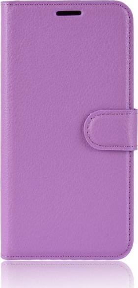 MU Classic Série de couvertures de livres en cuir litchi (Xiaomi Redmi 6)