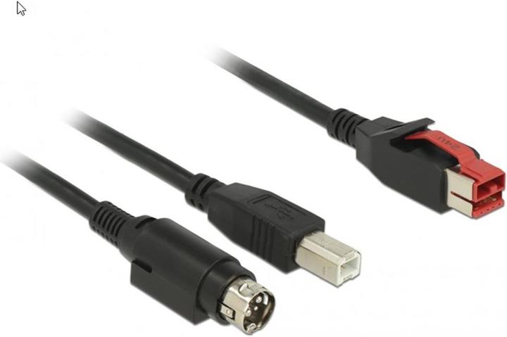 Immagine prodotto Delock 85490 Spina cavo USB alimentato 24 V (4 m, USB 2.0)