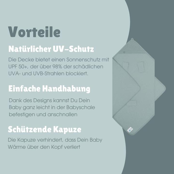Image du produit Emma & noah UV-Einschlagdecke (80 x 80 cm)