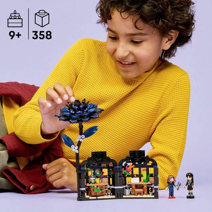 Produktbild LEGO 76784 ® Wednesday Schwarze Dahlie (76784, LEGO Wednesday)