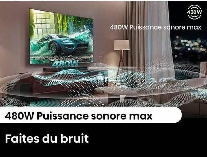 Actual product image Hisense HS3100 (480 W, 3.1 Channel)