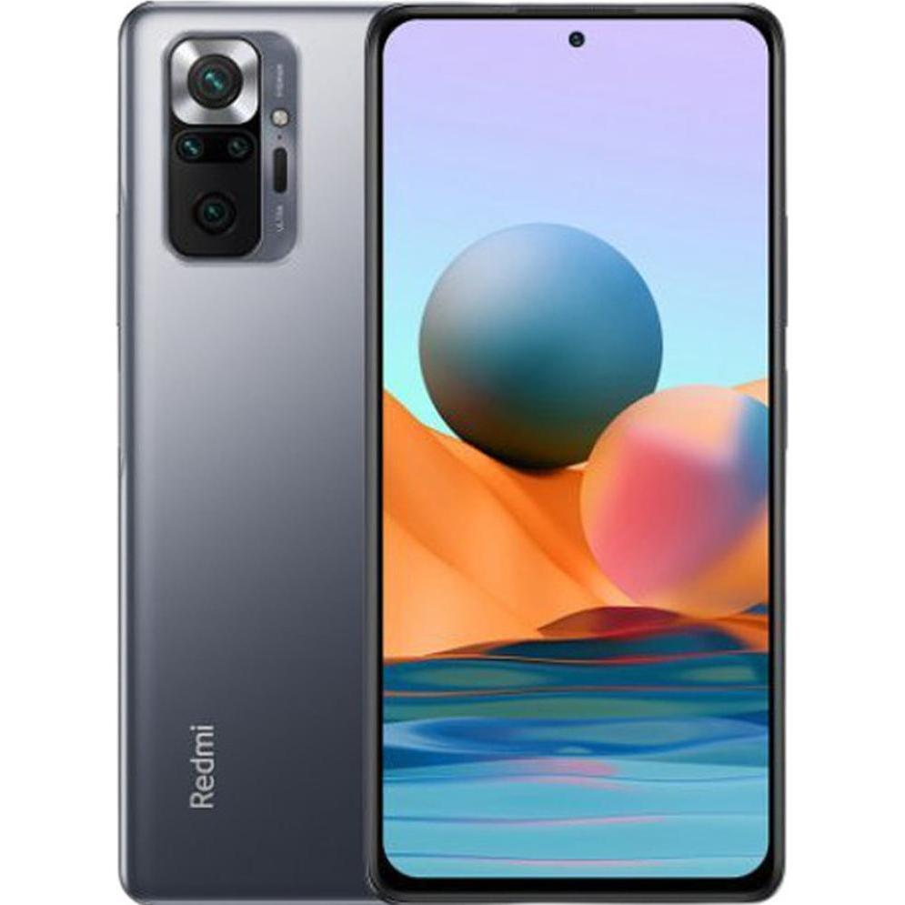 Xiaomi Note 10S (128 GB, Grey, 6.43", 4G), Smartphone, Grau