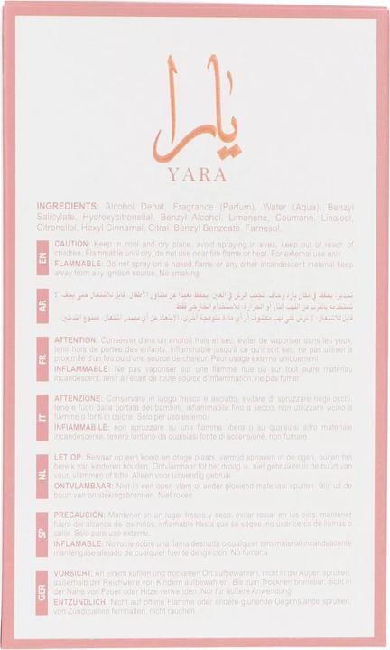 Immagine prodotto Lattafa Yara (Eau de parfum, 100 ml)