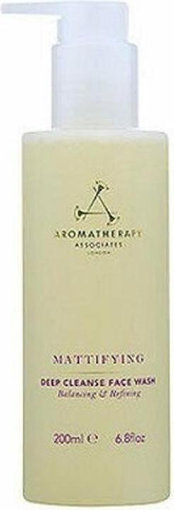 Actual product image Aromatherapy Associates Mattifying Deep Cleanse Face Wash 200ml (Facial cleansing wipes)