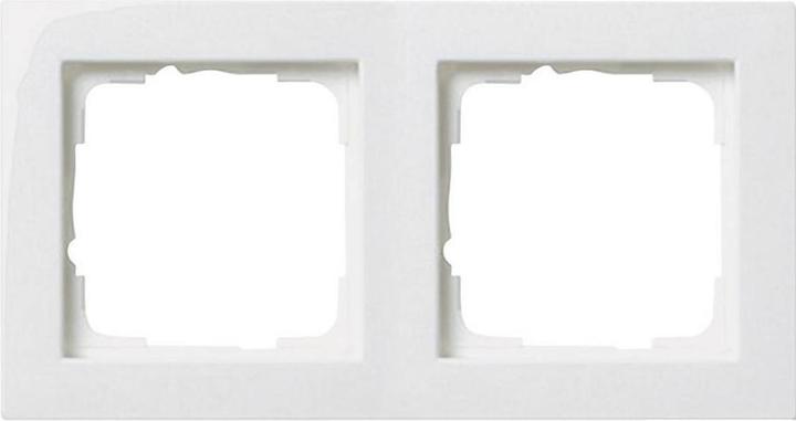 Actual product image Gira 2-gang frame E2, standard 55 R