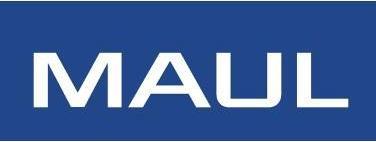 Actual product image Maul Clipboard neon, DIN A4, transparent-orange plastic, flat, nickel-plated clip terminal (22.50 x 32 cm)