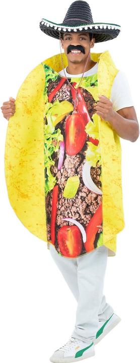 Actual product image Smiffys Unisex Adult Taco Costume Tabard (One size)