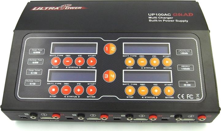 Produktbild Ultrapower UP100AC Quad 400W Power Vierfachlader