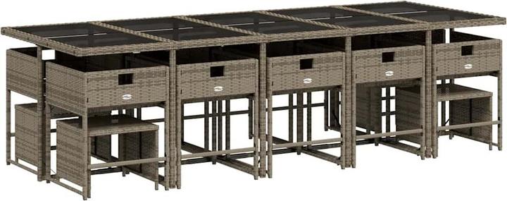Produktbild vidaXL Garten Essgruppe (275 x 106 x 73 cm)