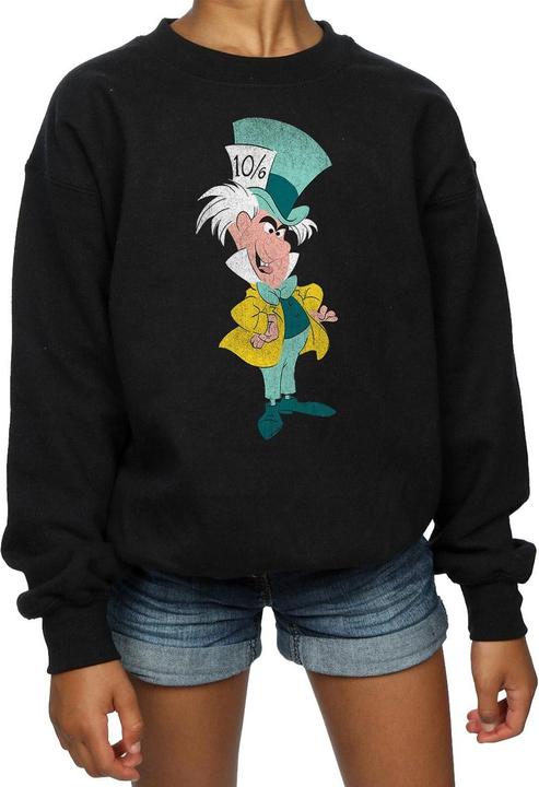 Image du produit Disney Sweatshirt classique Mad Hatter pour filles Alice In Wonderland (140, 146)