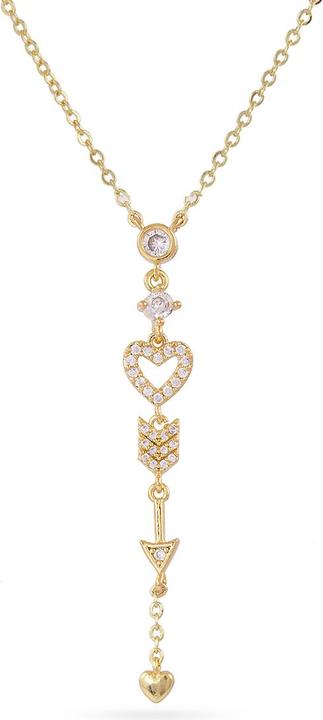 Image du produit Emilia Collier - Acier Dore - Zirconia (Acier)