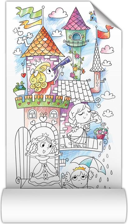 Produktbild Dodo Poster zum Ausmalen Prinzessinnen