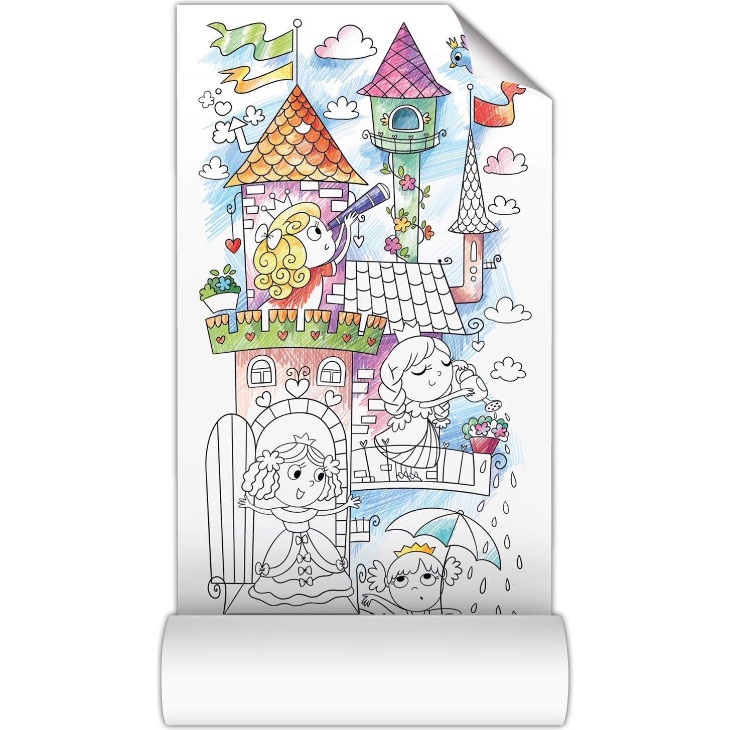 Dodo Poster zum Ausmalen Prinzessinnen