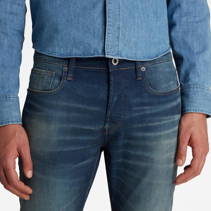 Produktbild G-Star 3301 Slim Jeans worker blue faded (W30/L34)