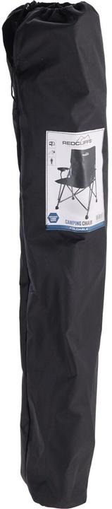 Produktbild Redcliffs Campingstuhl, schwarz, klappbar