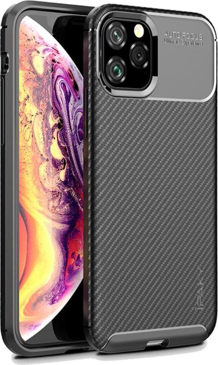 Actual product image iPaky iPhone 11 Pro Max Premium Case TPU Carbon Optics (Apple iPhone 11 Pro Max)