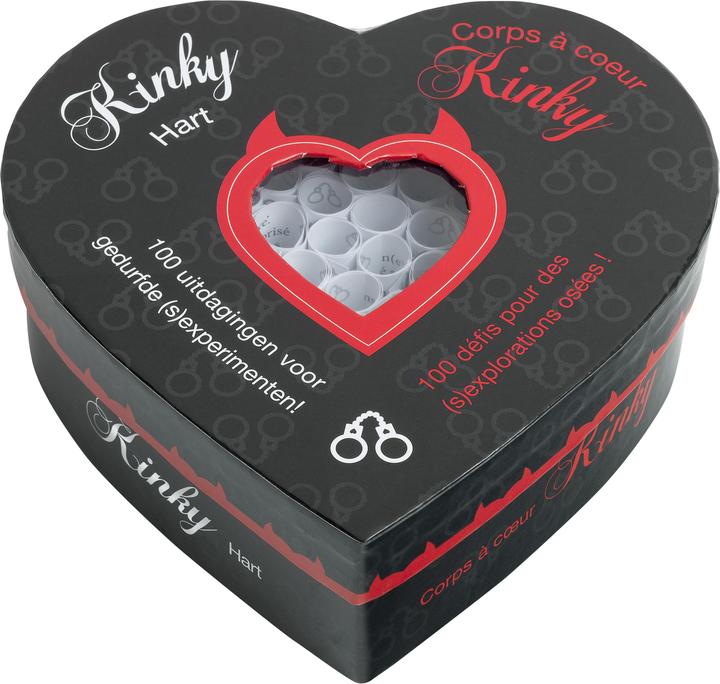 Actual product image tease & please Kinky Heart (Other, French, Dutch)