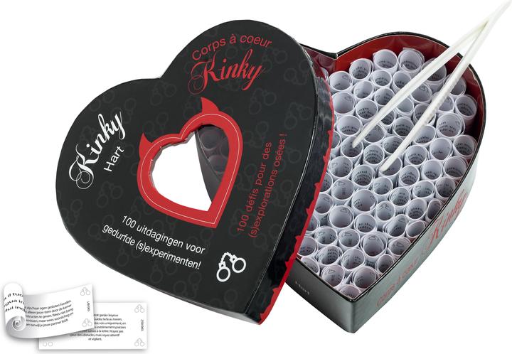 Actual product image tease & please Kinky Heart (Other, French, Dutch)