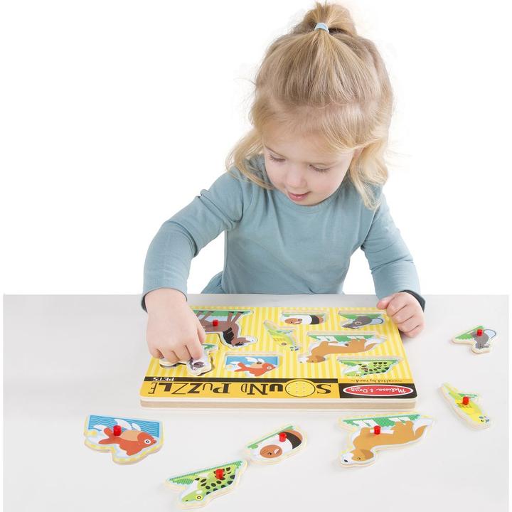 Produktbild Melissa & Doug Haustiere mit Sound (8 Teile)