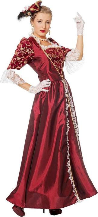 Actual product image Wilbers Ladies Costume Marquise, Taffeta, bordeaux (42)