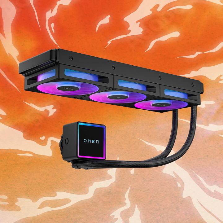Produktbild HP OMEN 360mm aRGB-Flüssigkeitskühler – Schwarz