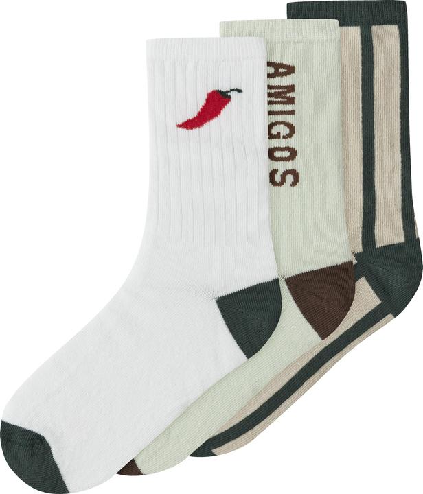 Produktbild Name it 3 Pack Socken Cloud Dancer Chateau Gray + Pale Aqua (3er Pack, 34 - 36)