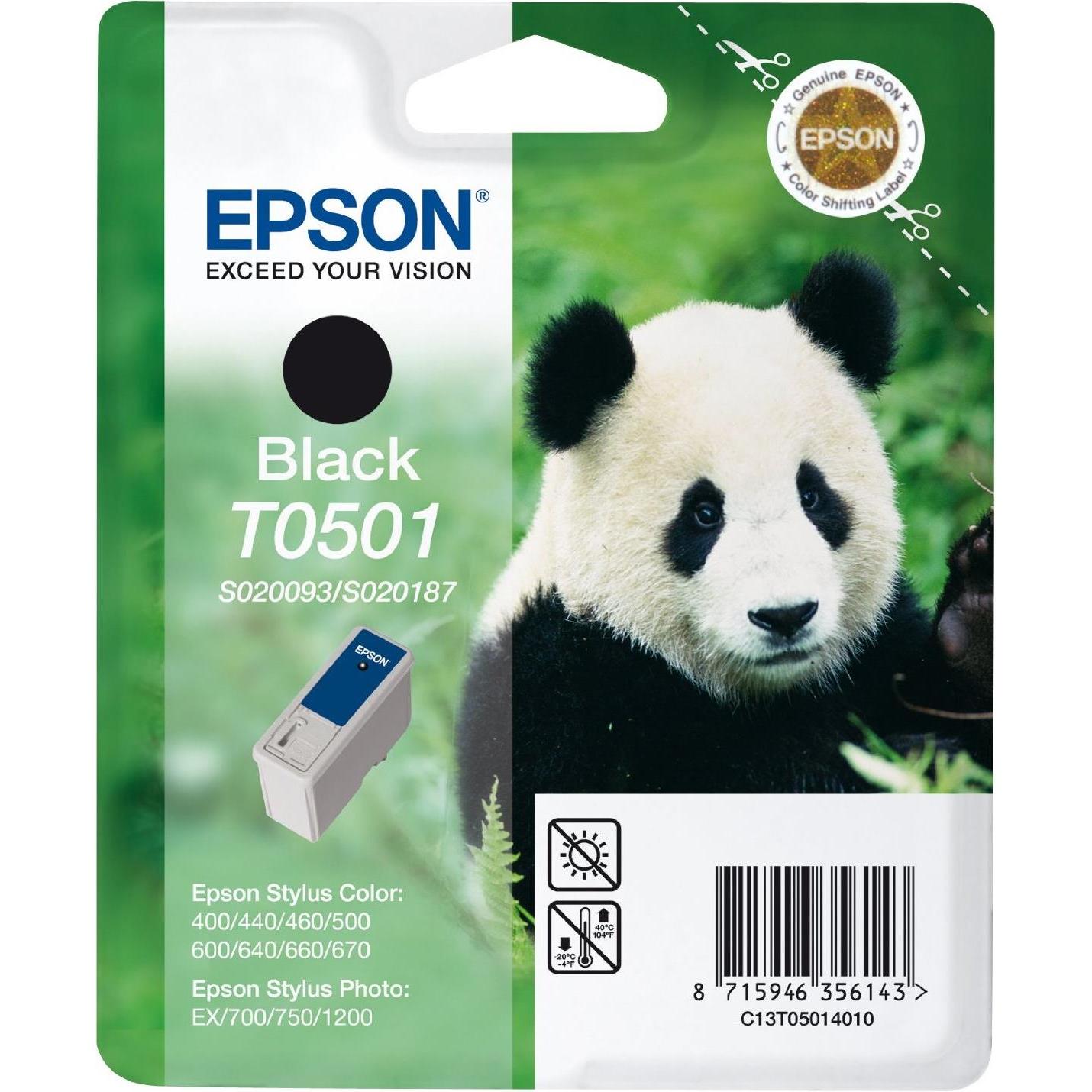 Epson, Druckerpatrone, T0501 (BK)