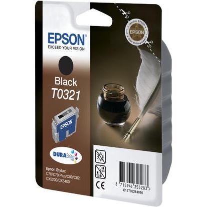 Thumbnail - Epson, Druckerpatrone, T0321 (BK)