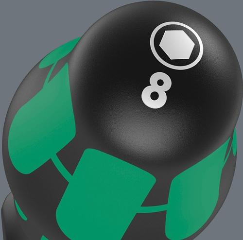 Actual product image Wera 395 Ho/7 Sm (External hexagon)