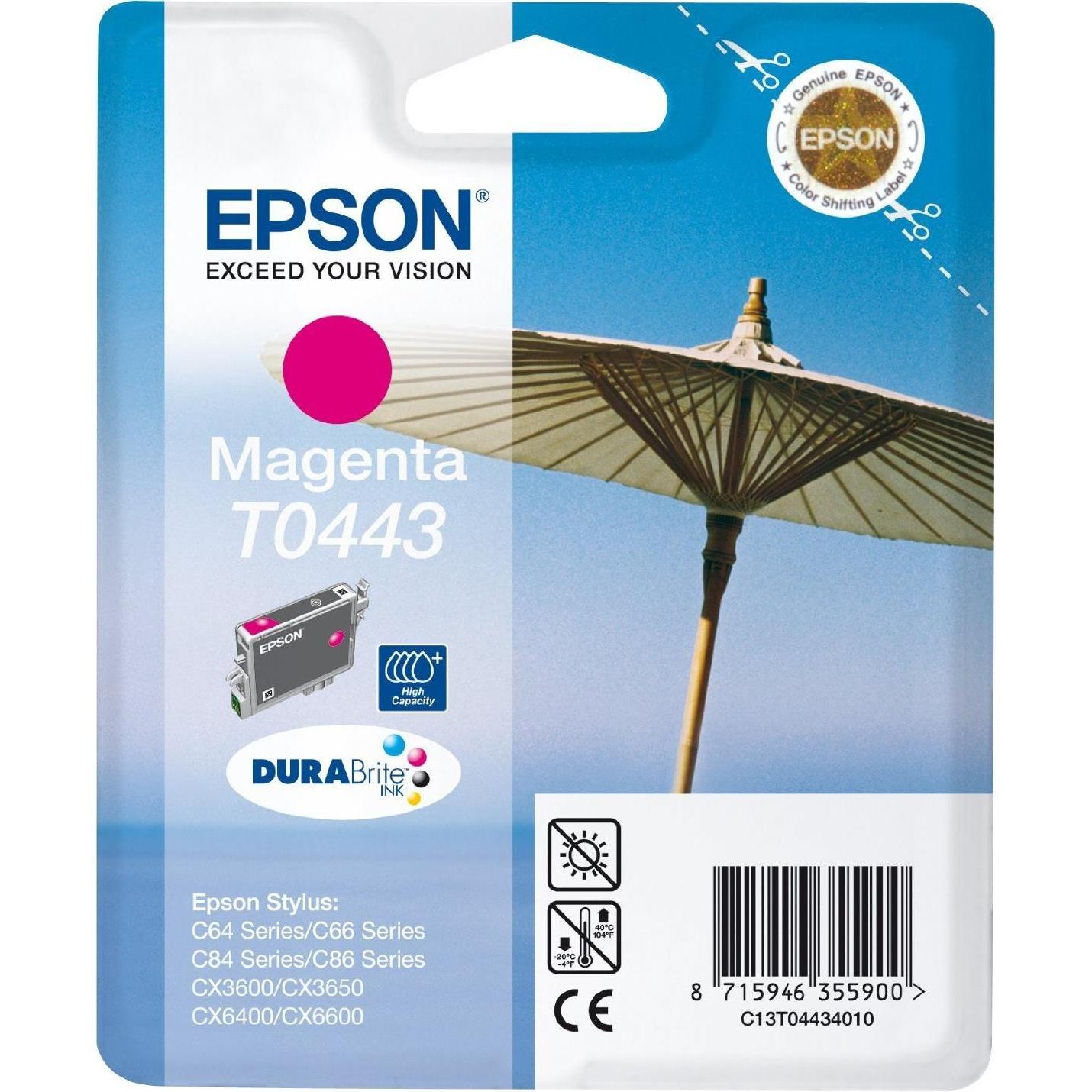 Epson, Druckerpatrone, T0443 DuraBrite (M)