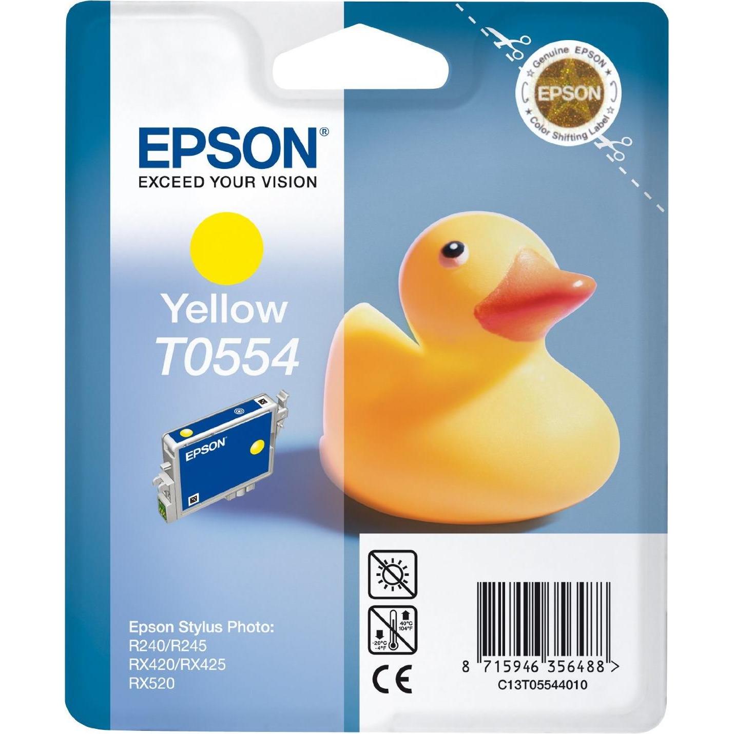 Epson, Druckerpatrone, T0554 (Y)