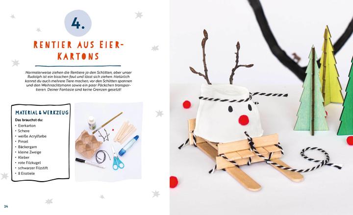 Actual product image Möller:24 x Basteln mit Kindern - Weihn