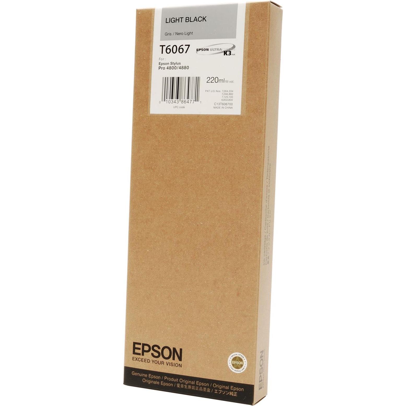 Thumbnail - Epson, Druckerpatrone, T6067 (LBK)