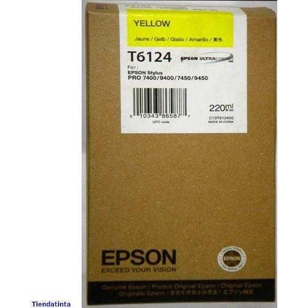 Thumbnail - Epson, Druckerpatrone, T6134 (Y)