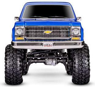 Produktbild Traxxas TRX-4 Chevy K10 High-Trail Elektro Brushed Crawler 4WD 1:10 RTR Blau (RTR Ready-to-Run)