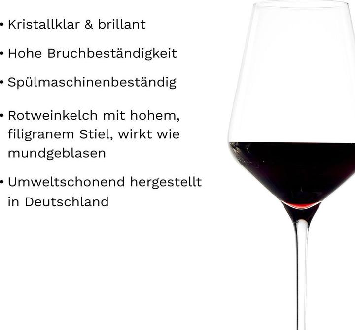 Actual product image Stölzle Red wine glasses Quatrophil (57 cl, 1 Glass, Red wine glasses)