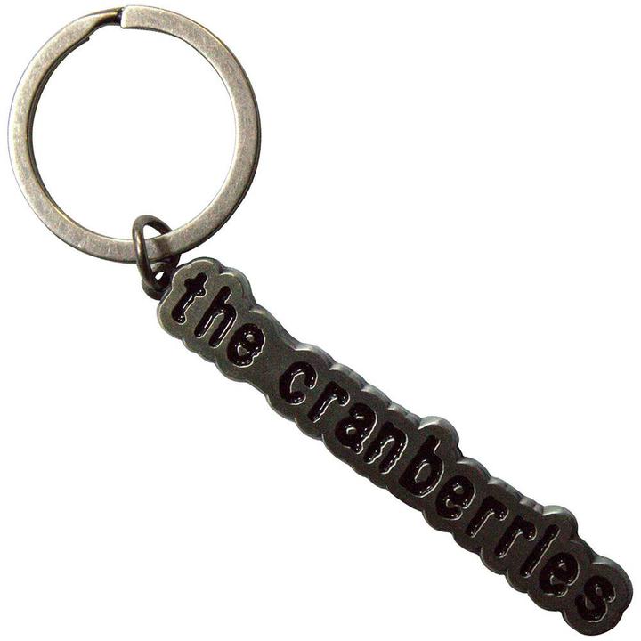 Actual product image The Cranberries Logo Enamel Keyring