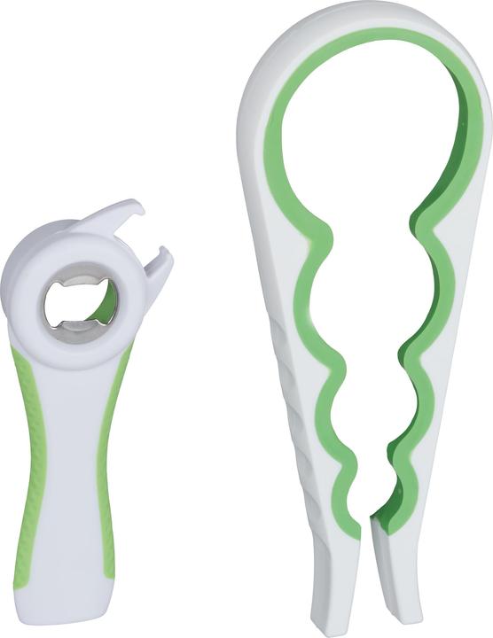 Image du produit Relaxdays Ouvre couvercle (Ouvre-bouteille à couvercle en plastique)