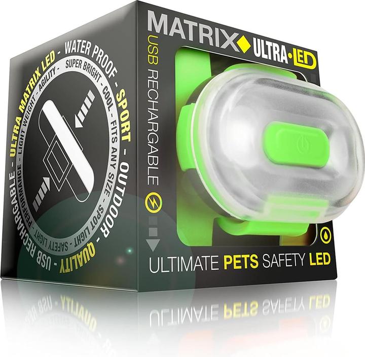 Image du produit Max & Molly Matrix Ultra LED, vert (Chien, Général)