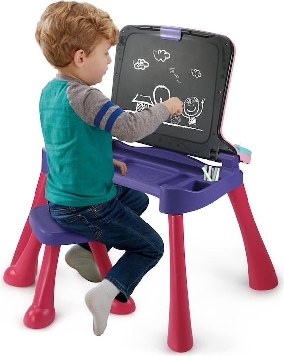 Actual product image VTech 5-in-1 Magic Desk pink (German)