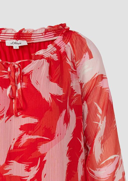 Immagine prodotto s.Oliver Bluse Bluse mit Raff-Details im Relaxed Fit (44)