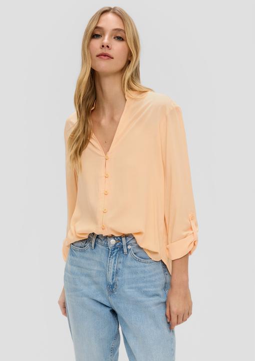 Produktbild s.Oliver Bluse Bluse mit Turn-up-Funktion (34)