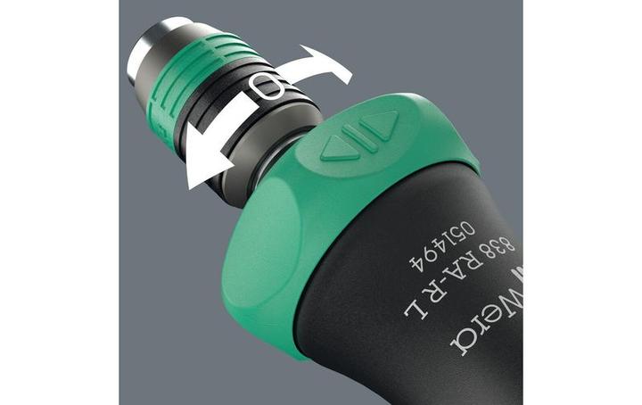 Actual product image Wera 838 RA-R L Ratschen- schraubendreher (External hexagon)