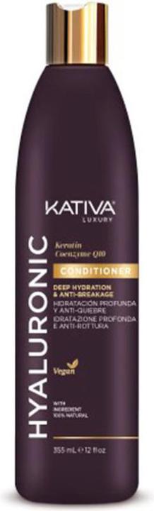 Actual product image Kativa HYALURONIC keratin & coenzyme Q10 conditioner 355 ml (355 ml)