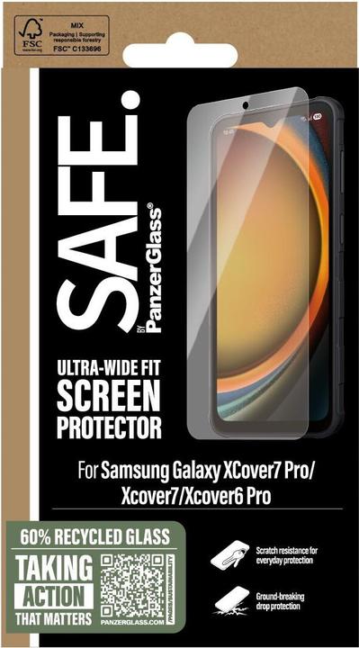 Actual product image Safe Ultra-Wide Fit (1 Piece, Samsung Galaxy XCover 6 Pro, Samsung Galaxy XCover7 Pro)