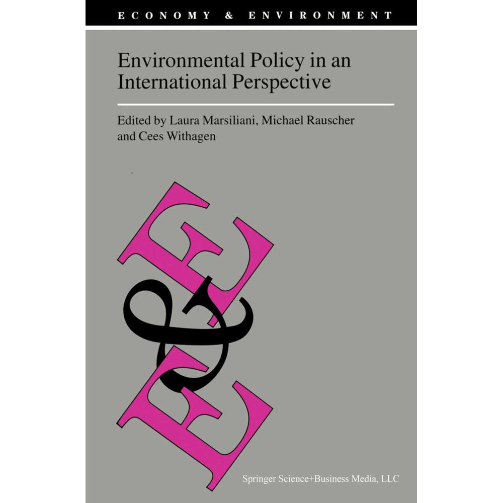 Environmental Policy in an International Perspective, Fachbücher von Michael Rauscher, Cees Withagen, Laura Marsiliani