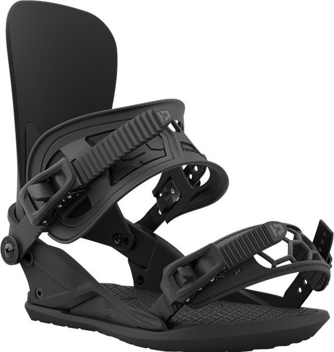 Actual product image Union Strata Men's Snowboard Bindings 2025 - Black-L (43.5+) (43.5)